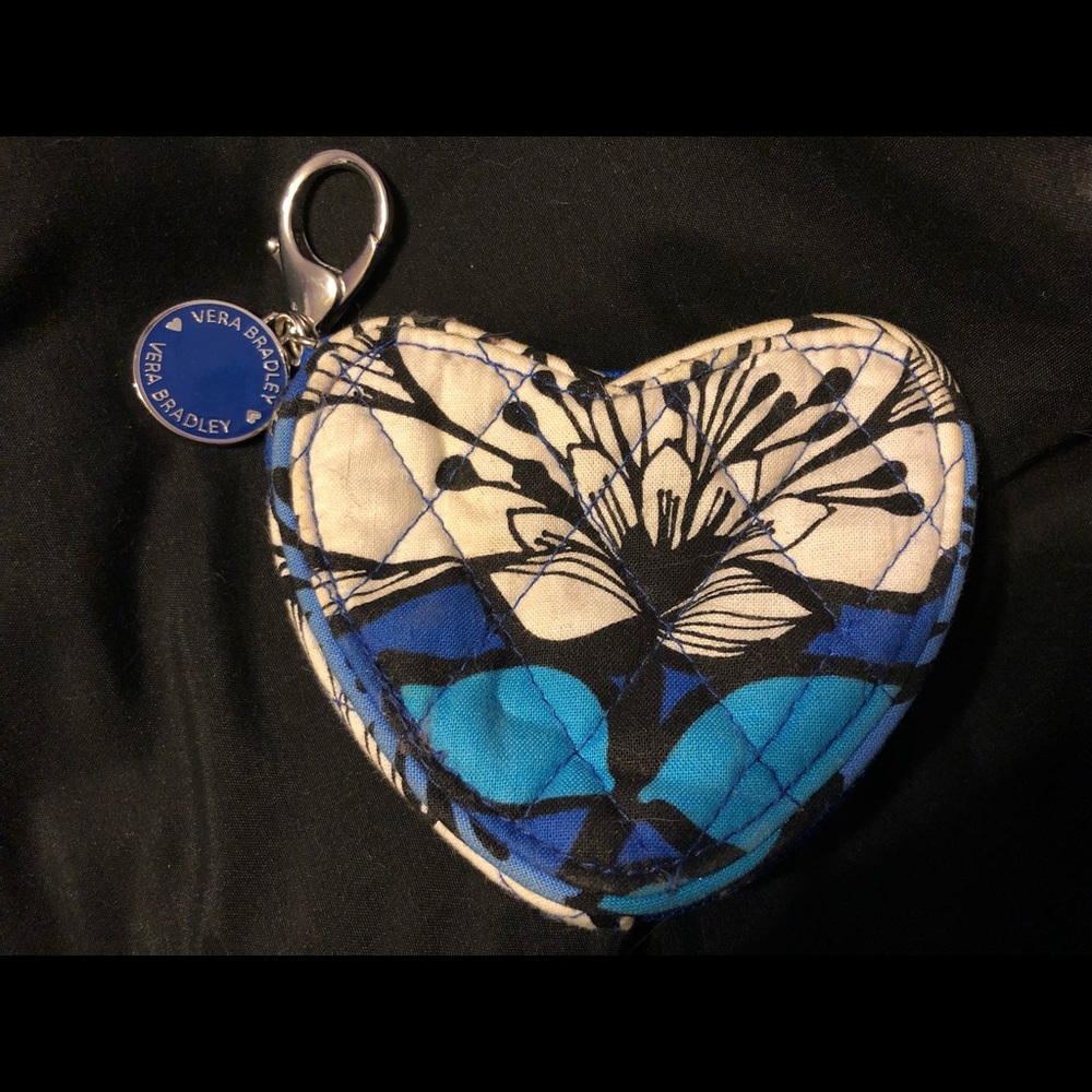 🏁Vera Bradley Heart Change Purse💙